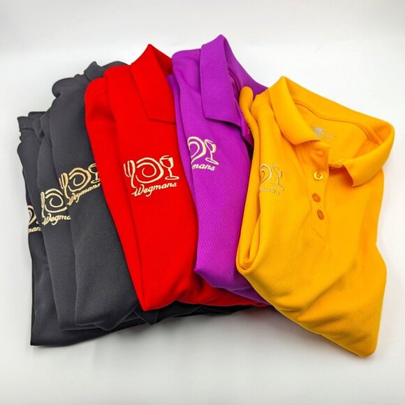 Wegmans Womens Polo Shirts Lot of 6 - Picture 1 of 11